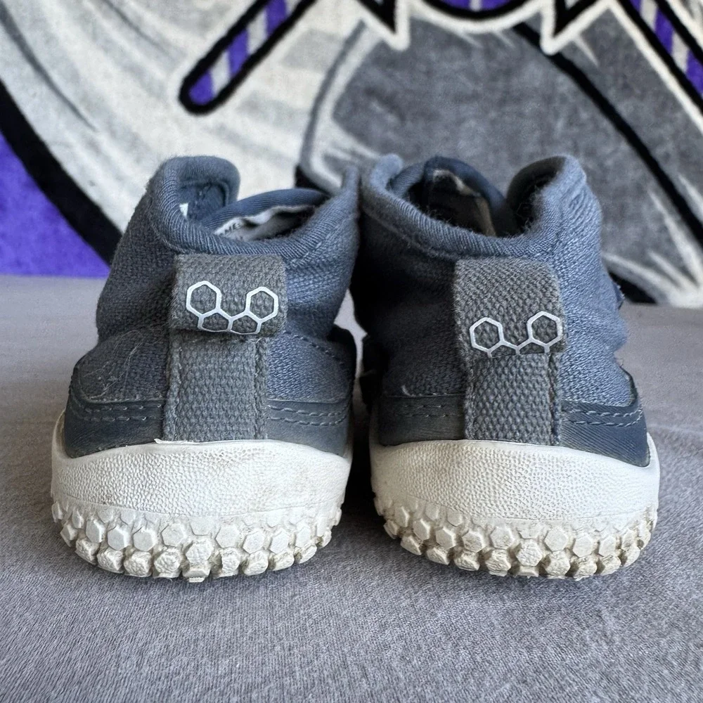 Size 25/8c - Vivobarefoot Gobi Utility Midnight Kids Shoes